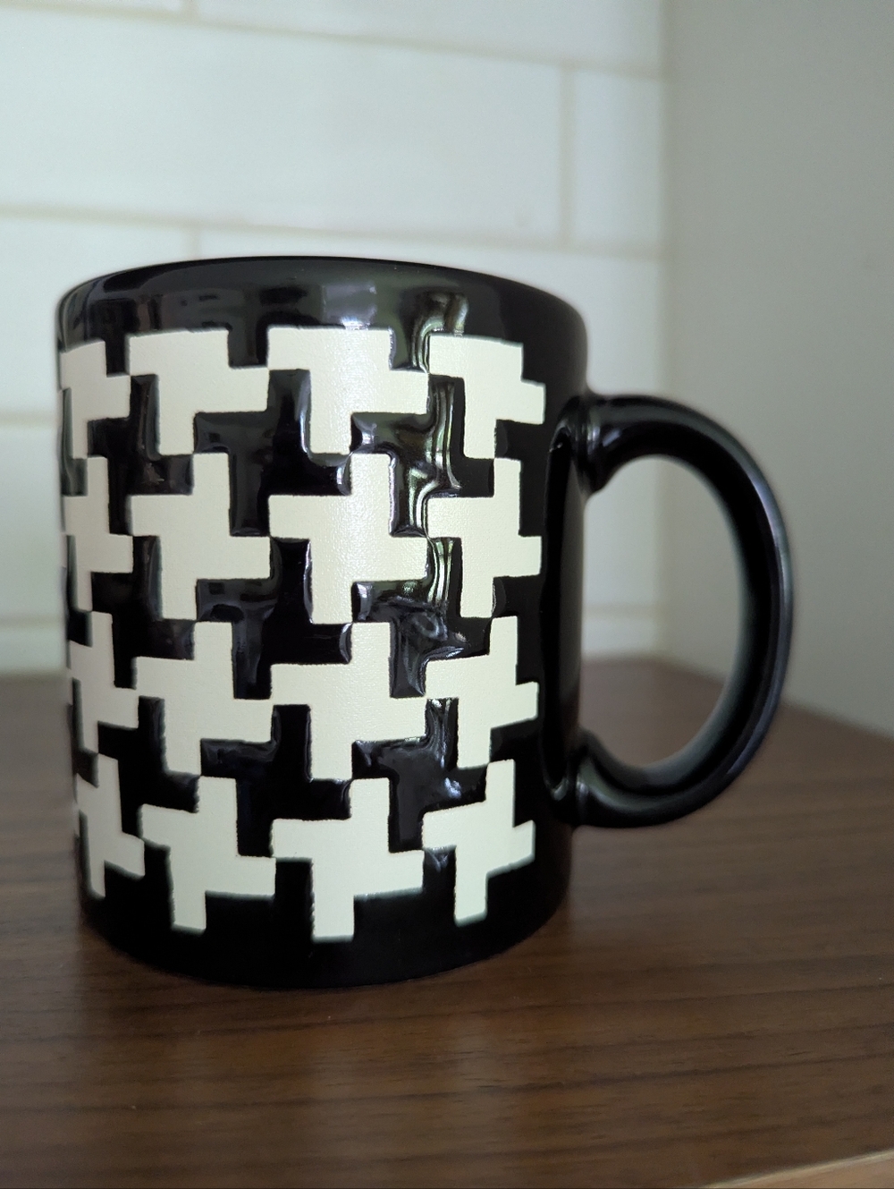 Waechtersbach W Germany Houndstooth Mug